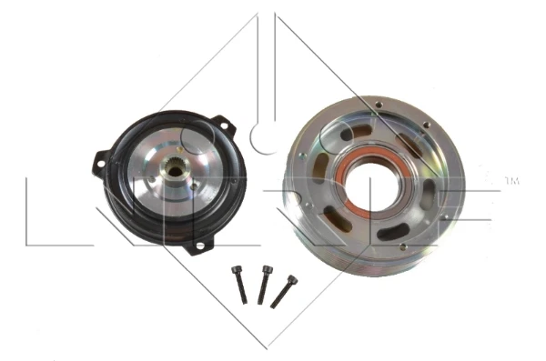 Polia do compressor de aparelho de ar condicionado para Seat Altea (5P5)