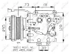 Compressor de aparelho de ar condicionado Mazda 323 F V
