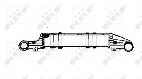 Radiador de intercooler 30421 NRF