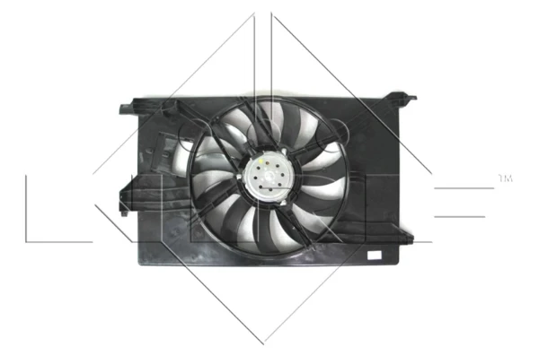 Ventilador elétrico de esfriamento montado (motor + roda de aletas) para Opel Vectra 