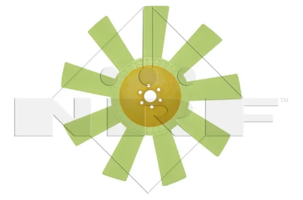 Acoplamento viscoso de ventilador de esfriamento 49808 NRF
