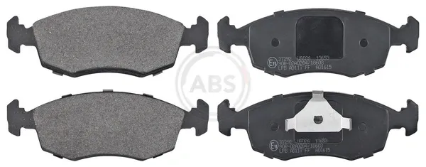 Sapatas do freio dianteiras de disco 37292 ABS