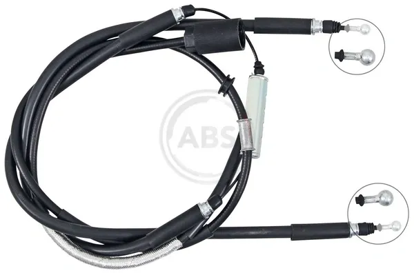 Cabo traseiro direito/esquerdo do freio de estacionamento K16035 ABS