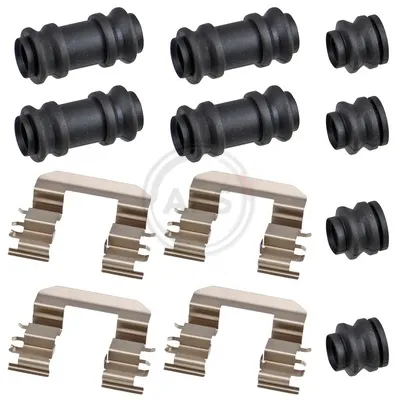 Kit de molas de fixação de sapatas de disco dianteiras KIA Picanto II