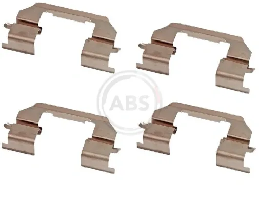 Kit de reparação dos freios dianteiros Jeep RENEGADE BU, B1