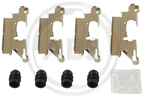 Kit de molas de fixação de sapatas de disco dianteiras SsangYong Actyon CJ