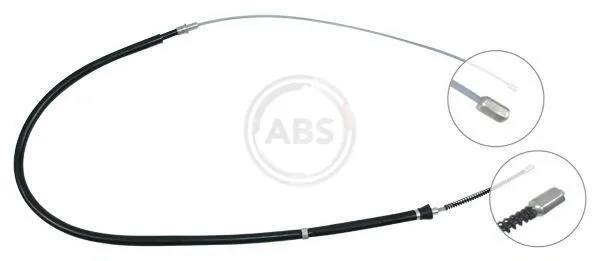 Cabo traseiro direito/esquerdo do freio de estacionamento K18406 ABS