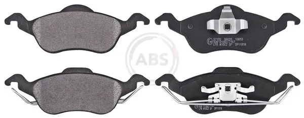 Sapatas do freio dianteiras de disco 37100 ABS