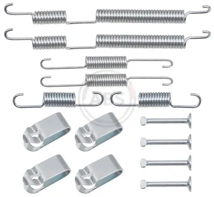 Kit de montagem das sapatas traseiras de tambor KIA Cerato III