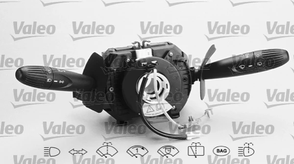 Comutador instalado na coluna da direção, montado para Fiat Punto (188)