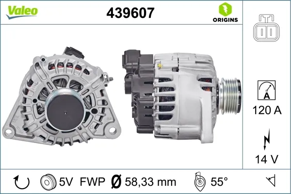 Gerador 439607 VALEO