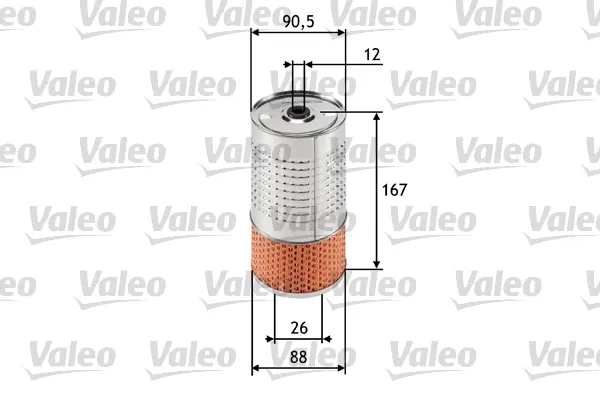 Filtro de óleo 586518 VALEO