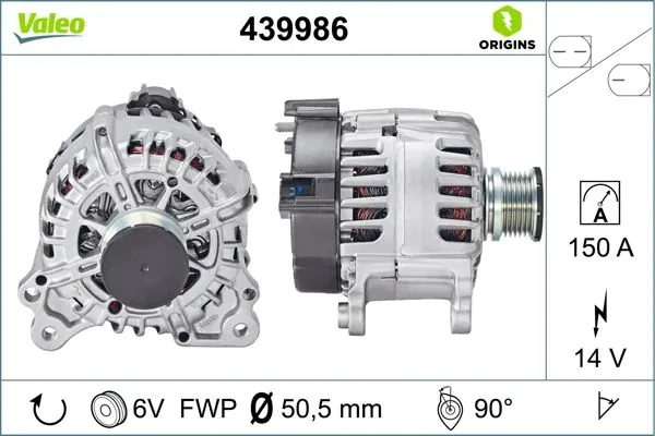 Gerador para Audi A5 (F5A)