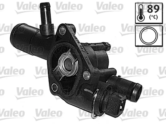 Caixa do termostato 820537 VALEO