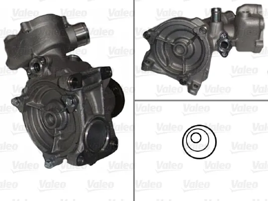Bomba de água (bomba) de esfriamento 506547 VALEO