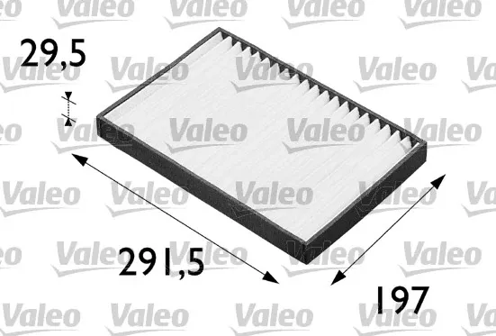 Filtro de salão 698662 VALEO