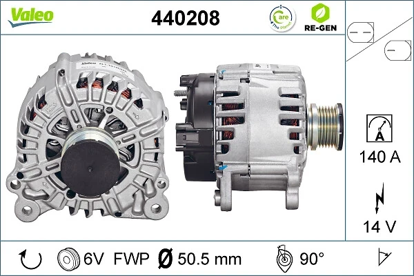 440208 VALEO gerador