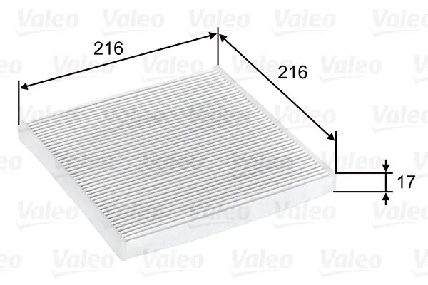 Filtro de salão 698796 VALEO