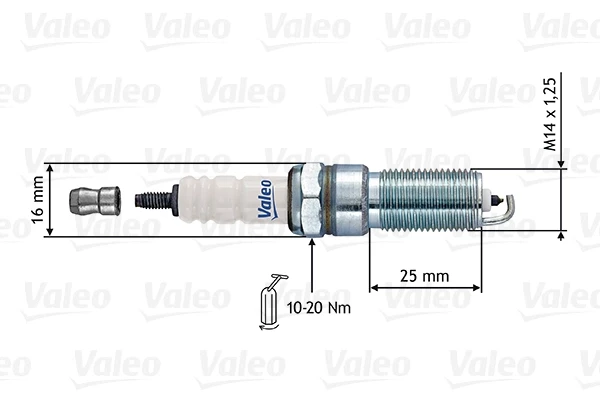 Vela de ignição 246866 VALEO