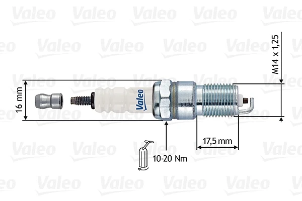 Vela de ignição para Renault Espace (J11)