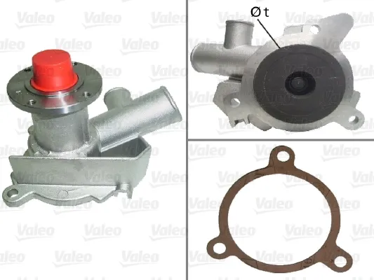 Bomba de água (bomba) de esfriamento 506141 VALEO