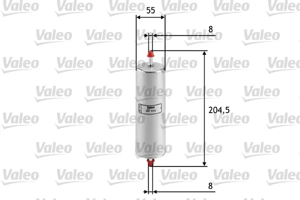 Filtro de combustível 587015 VALEO