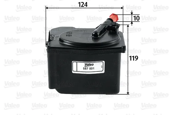 Filtro de combustível 587501 VALEO