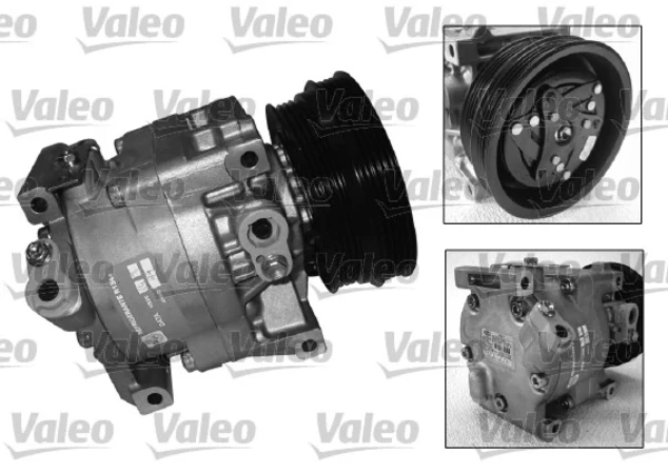 Compressor de aparelho de ar condicionado para Fiat Punto (176)