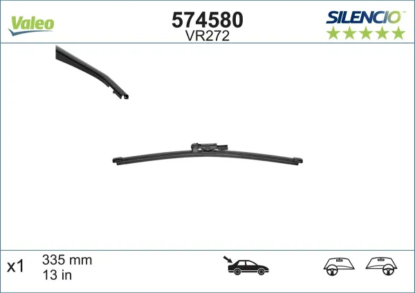Compre Limpa-pára-brisas de vidro traseiro BMW X3  F25