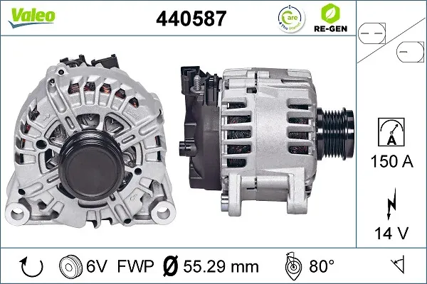 Gerador 440587 VALEO