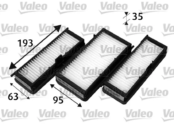 Filtro de salão 715530 VALEO
