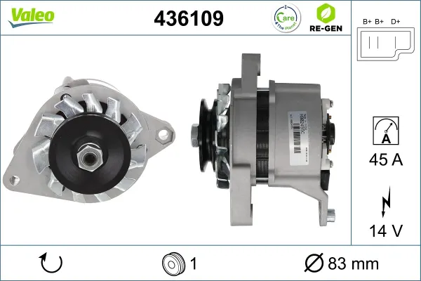 Gerador 4474752 Fiat/Alfa/Lancia