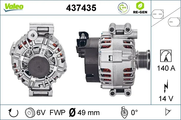 Gerador 437435 VALEO