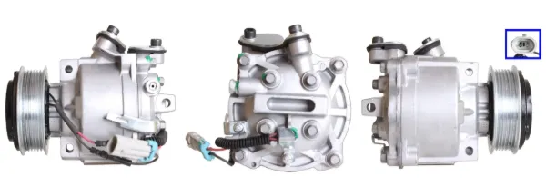 Compressor de aparelho de ar condicionado 1679809380 Peugeot/Citroen