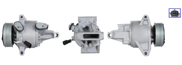 Compressor de aparelho de ar condicionado Renault DUSTER II
