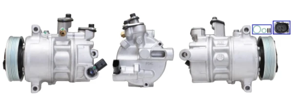 Compressor de aparelho de ar condicionado para Volkswagen Touran (5T1)