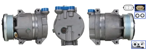 Compressor de aparelho de ar condicionado Chevrolet Lacetti J200