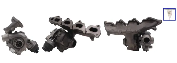 Turbina 9807873180 VAG