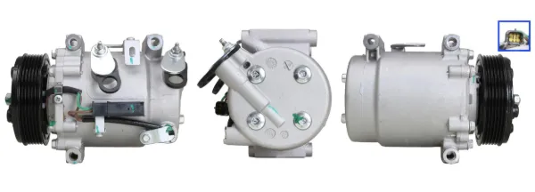 Compressor de aparelho de ar condicionado 9827596380 Peugeot/Citroen
