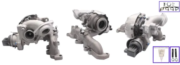 Turbina Skoda Rapid NH3, NK3, NK6