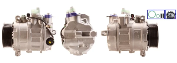 Compressor de aparelho de ar condicionado на Mercedes GL (X164)