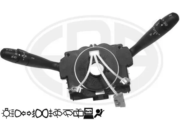 Comutador instalado na coluna da direção, montado 440455 ERA