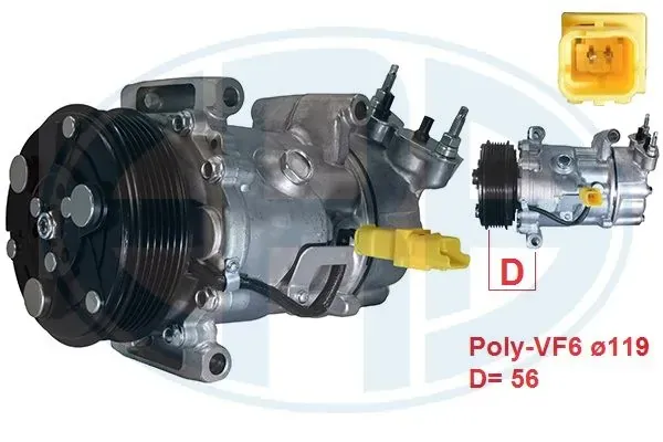 Compressor de aparelho de ar condicionado MINI Cooper R56