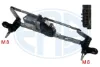 Trapézio de limpador pára-brisas Fiat 500 312