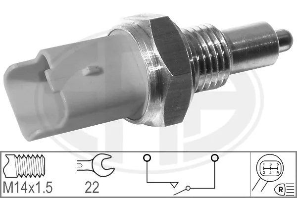 Sensor de ativação das luzes de marcha à ré 330513 ERA