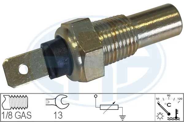 Sensor de temperatura do fluido de esfriamento Daihatsu Charade 4 G200