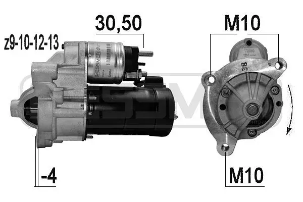 Motor de arranco Fiat Ducato 2 230L