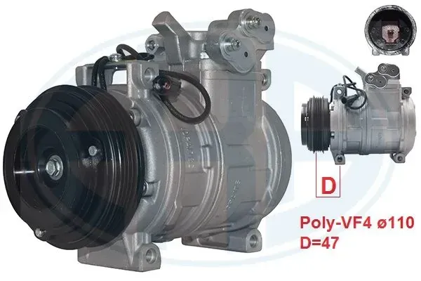 Compressor de aparelho de ar condicionado 670006 ERA