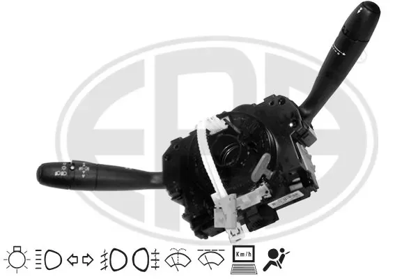 Comutador instalado na coluna da direção, montado 440504 ERA