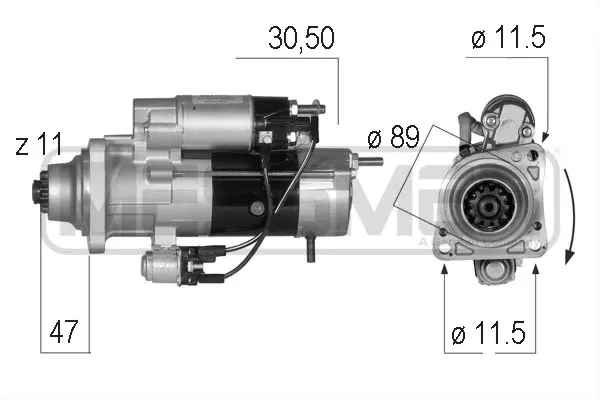 Motor de arranco 220559 ERA